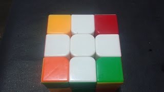 Como armar cubo rubik 3x3 primera parte cruz Metodo principiantes [upl. by Staffard]