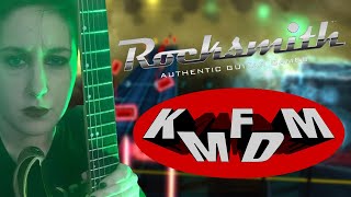 KMFDM  Megalomaniac 87 ROCKSMITH Guitar Cover [upl. by Bromleigh]