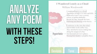 Analyze ANY Poem With These Steps [upl. by Lazarus]