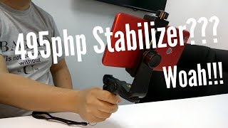 495php Handheld Stabilizer for Smartphones from Lazada [upl. by Nosrettap]