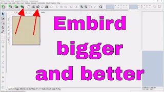 Embird Tips and Tricks to make Embird Embroidery BIGGER and easier🤓 [upl. by Anana]