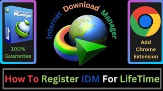 How To Register IDM Free For Lifetime  IDM Chrome Extension  IDM 2024 [upl. by Stiles89]