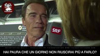 Arnold Schwarzenegger quotIch muss trainierenquot  Deutsche Interview mit ITA SUB [upl. by Anauqal729]