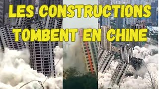 Les raisons des Démolition des immeubles en Chine Crise Immobiliere [upl. by Vigen]