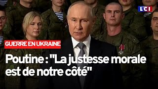 Poutine  quotLa justesse morale est de notre côtéquot [upl. by Cordova]