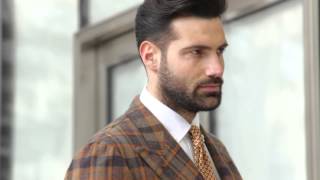 Orazio Luciano  La Vera Sartoria Napoletana  Backstage FallWinter 20142015 [upl. by Nylloc284]