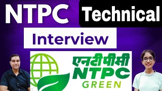 NTPC Green Energy Interview  ntpc NGEL Interview for freshers  NTPCREL Technician questions [upl. by Pasadis]