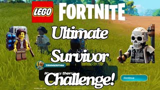 Lego Fortnite  quotJoker Playsquot  NO Totem Challenge Expert Mode Part 14 [upl. by Loggia877]