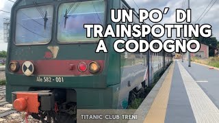 Un po’ di Trainspotting a Codogno  ALe 582 [upl. by Adnotal]