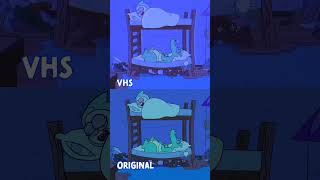 TOOTH VHS vs Original Animation Meme boyanddragon shorts [upl. by Ahsikal897]