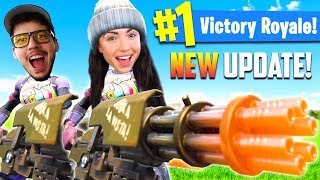 DUOS w MY BOYFRIEND NEW UPDATE Fortnite Battle Royale [upl. by Aralc704]