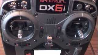 Spektrum DX6i Transmitter  Stick Calibration VERY IMPORTANT [upl. by Jaquelyn]