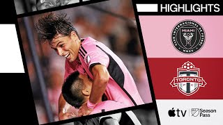 Inter Miami CF vs Toronto FC  Full Match Highlights  July 17 2024 [upl. by Avenej]