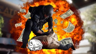 ULTIMATE BANK HEISTS Battlefield Hardline Beta Funny Moments [upl. by Anay]