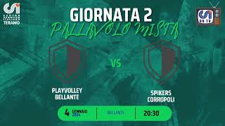 Pallavolo mista CSI  Playvolley Bellante  Spikers Corropoli [upl. by Ambler]