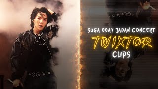 HD YOONGI DDAY JAPAN CONCERT TWIXTOR CLIPS   mega link [upl. by Dorolisa]