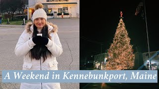 A Weekend in Kennebunkport Maine  Christmas Prelude 2021 [upl. by Leizahaj]