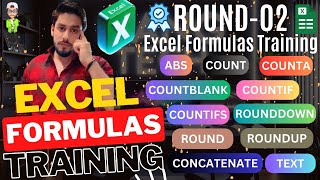 Excel Formula Mastery Day 19 Deep Dive into ABS COUNT CONCATENATE amp COUNTIES More viral [upl. by Ogren]