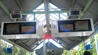 CityRail PIDS Side by Side at Artarmon Station [upl. by Sadella984]