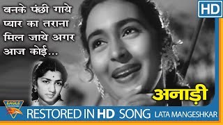 Ban Ke Panchhi Gaaye Pyar Ka Tarana – Nutan Anari Bollywood Classic Songs Shankar Jaikishan [upl. by Milan]