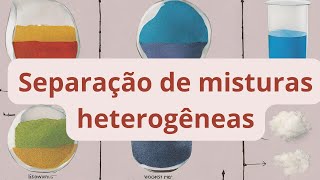 Decantação  Separação de misturas heterogêneas [upl. by Novel163]