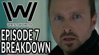 WESTWORLD Season 3 Episode 7 Breakdown Theories and Details You Missed Calebs Past Revealed [upl. by Bowerman165]