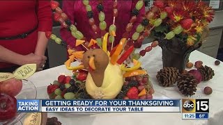 Fun easy ideas to decorate your Thanksgiving table [upl. by Adaminah]