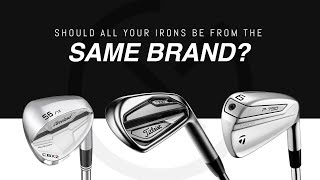 SHOULD ALL YOUR IRONS BE FROM THE SAME BRAND  The Future of Iron Set Fitting [upl. by Christoph]