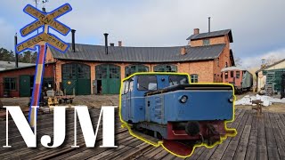 Nynäshamns Järnväg Museum NJM Samt Ånglok [upl. by Anura173]