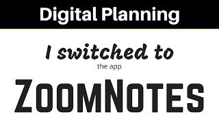 I Moved My Digital Planner Into ZoomNotes  A First Look at the App [upl. by Matteo415]