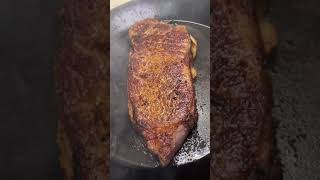 Cooking a steak with Tony Chacheres seasoning [upl. by Anpas]