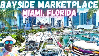 Bayside Marketplace Downtown Miami Florida  Brickell Miami  Retail Dinning amp Entertainment [upl. by Dylan249]