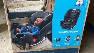 Unboxing amp installing Graco TriRide 3in1 car seat [upl. by Miarzim]