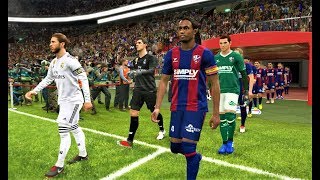 PES 2019  Huesca vs Real Madrid  Gameplay PC [upl. by Alisander]