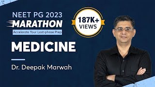 NEET PG Revision Marathon Medicine by Dr Deepak Marwah  PrepLadder NEET PG [upl. by Liryc496]