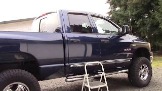 How To Install AVS Vent Visors On A 2008 Dodge Ram [upl. by Hilda]