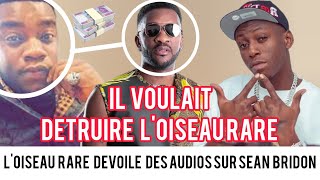 loiseau rare devoile les audios sur Sean bridon  boycotte music gabon [upl. by Cullin]