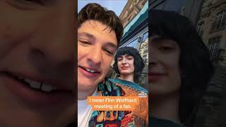 This Photo Of Finn Wolfhard Meeting A Fan Is WILD 🤯  The Movie Dweeb [upl. by Durware346]