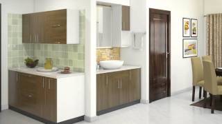 2BHK Home Interior Design at VTP HighlifeWakad Pune  Interior by ThinkMore Interiors [upl. by Dorweiler560]