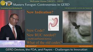 GERD Devices the FDA and Payors  Challenges to Innovation [upl. by Norvell]