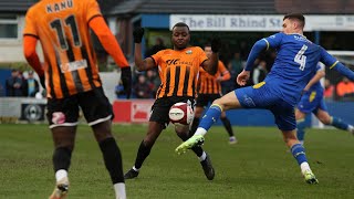 Match Highlights  Radcliffe FC 12 Barnet FC  Isuzu FA Trophy Fourth Round [upl. by Alilak]