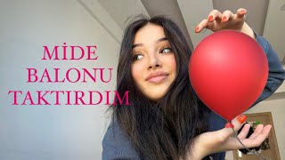 İZLEMEDEN MİDE BALONU TAKTIRMAYIN 24 SAAT SONRA BALONU ÇIKARTTIRDIM🥺 midebalonu obezitecerrahisi [upl. by Dat]