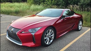 2018 Lexus LC 500  POV First Impressions Binaural Audio [upl. by Adnorhs]