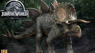 StegoCeratops  Hybrid Dinosaurs  Jurassic Park Thoughts [upl. by Geis]