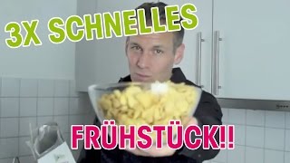 3x ein SCHNELLES Frühstück Patric Heizmann [upl. by Magocsi]