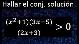 Inecuaciones racionales conjunto solución de una inecuación con fracciones x en el denominador [upl. by Fabi]