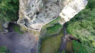 Knaresborough Castle  Drone Footage Shot with my Potensic Atom SE [upl. by Ilat]