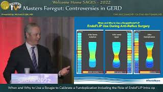 When and Why to Use a Bougie to Calibrate a Fundoplication Including the Role of EndoFLIP Intraop [upl. by Brocklin809]