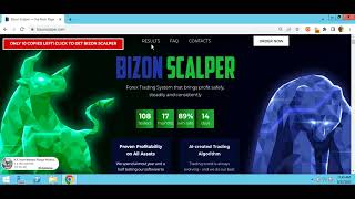 BIZON SCALPER INDICATOR  MANAGER MT4 UNLIMITEDAUTOMATIC TRADING TOP Forex Advisors MetaTrader 4 [upl. by Leroi100]