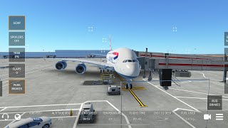 Infinite Flight 242 Full flight Paris CDG LFPG  London Heathrow EGLL British Airways A380800 [upl. by Doughman]